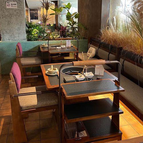 蚌埠市岩板餐桌火锅桌 - 厂家